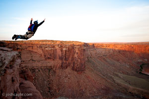 Mary's Gash BASE Jump