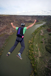 Perrine Bridge BASE Jump