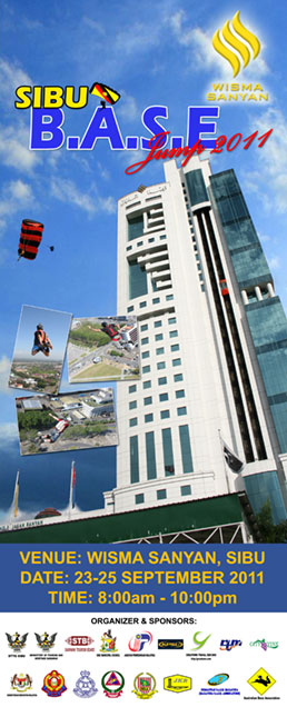Sibu BASE Jump 2011